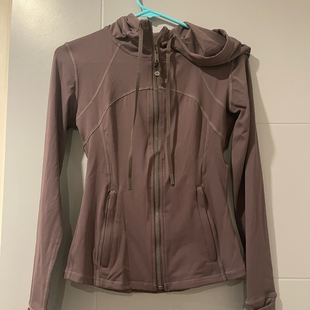 Grey lululemon define jacket